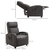 Homcom 700-143V70BN electric massage chair