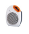 JATA TV64 appareil de chauffage Gris, Orange, Blanc 2000 W Chauffage de ventilateur électrique