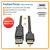 Tripp Lite P582-010-HD-V2A DisplayPort 1.2 to HDMI Active Adapter Cable (M/M), 4K 60 Hz, Gripping HDMI Plug, HDCP 2.2, 10 ft. (3.1 m)