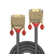 Lindy 36200 cable DVI 0,5 m DVI-D Gris