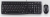 Logitech Desktop MK120 klawiatura Dołączona myszka USB QWERTY Portugalski Czarny