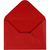 Creativ Company 217013 Briefumschlag C6 (114 x 162 mm) Rot