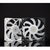 Jonsbo HF1215 computer cooling system Computer case Air cooler 12 cm White 1 pc(s)
