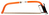 Bahco SE-15-24 scie Scie à archet 60,7 cm Noir, Orange, Acier inoxydable