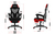 Huzaro Combat 3.0 Gaming armchair Mesh seat Black, Red