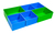 ProClick CD3 CT M 74 Set gereedschapskisten Polystyreen Blauw, Groen