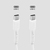 SBS TECABLETCC10W câble USB USB 2.0 1 m USB C Blanc