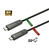 Vivolink PROUSBCMM12.5OP USB kábel USB 3.2 Gen 2 (3.1 Gen 2) 12,5 M USB C Fekete