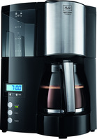 Melitta Optima Kaffeemaschine 100801 BK (schwarz/Edelstahl)