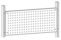 Lochblech 860x370mm zum Einhängen von Werkzeughalterungen für ERGO-Pack-/Arbeitstische