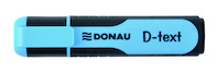 Zakreślacz DONAU D-Text, 1-5mm (linia), eurozawieszka, niebieski