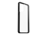 OtterBox React Samsung Galaxy S21 5G Black Crystal - clear/black - ProPack