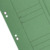 ELBA Smart Line Ösenhefter, DIN A4, mit Amtsheftung und halbem Vorderdeckel, 250 g/m² Manilakarton (RC), grün