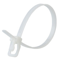 RETYZ EVT-S14NL-TA EveryTie Reusable Cable Ties in Natural 355mm/14in (Pack of 100) SKU: RET-EVT-S14NL-TA