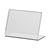 Tischaufsteller / Menükartenhalter / L-Ständer „Klassik” aus Acrylglas | 2 mm DIN A7 fekvő formátum