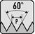 BOSS 104260 Schneideisen Form B VA M20 x 2,5 mm HSS-Co 6g