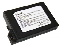 VHBW Battery for Sony PSP-110, 1600mAh