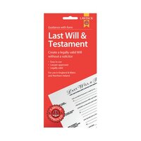 Law Pack Last Will And Testament Pack (Pack of 5) F320