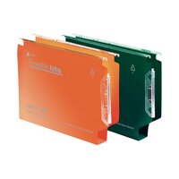 Rexel Crystalfile Extra Lateral File 30mm Orange (Pack of 25) 3000125