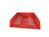 ValueX Deflecto Letter Tray A4/Foolscap Portrait Red