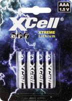 XCell Mikroelem XTREME FR03/L92 Lítium 1.5 V 4 db
