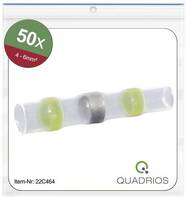 Quadrios 22C464 Ütközős összekötő Zsugorcsővel 4.0 mm² 6.0 mm² Teljesen szigetelt Sárga 1 készlet