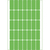 Vielzweck-Etiketten, zum Markieren, Adressieren, 12 x 30 mm, grün