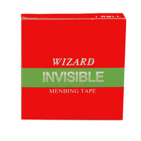 ValueX Wizard Invisible Tape 24mmx66m Clear (Pack 6)