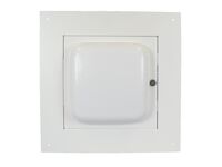 White AP Cover ID HCEN ID-HCEN-12124W, Ceiling-mounted, Indoor, Aluminium, 2.73 kg Netzwerkgerätegehäuse