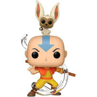 FIGURA POP AVATAR THE LAST AIRBENDER AANG WITH MOMO