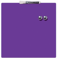 Tafelquadrat Stahl magnetisch 360x360mm violett