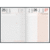 Buchkalender Mentor 14,8x20,8cm 1 Tag/Seite Kunststoff Reflection grau 2025