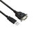 ACT 0,6 meter USB naar serieel adapter