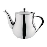 Olympia Arabian Tea Pot with Double Lined Handle of Stainless Steel - 1.35L