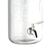 Olympia Clip-Top Drinks Dispenser with Indenting - Made of Glass 3.6Ltr