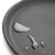 Kristallon Round Anti-Slip Tray Display - Easy to Clean - Polypropylene - 280mm