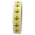 Leiterkennzeichen, DIN EN 61140, Polyester, gelb, Ø 12,5 mm, Erde (Leiterkennzeichen), schwarz, 1.000 Etiketten
