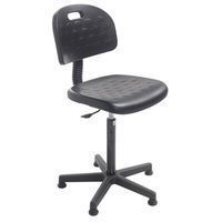 CHAISE D'ATELIER A H 450 - 650 mm assise en polyur