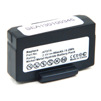 Accumulateur(s) Batterie casque audio 2.4V 80mAh