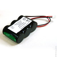 Pack(s) Batterie eclairage secours 3x SC HT ST1 3S1P 3.6V 2.5Ah JST