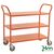 Kongamek three tier trolley - orange