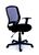 MAYAH "Fun" irodai szék fekete szövetborítás, feszített hálós háttámla (BBSZVV08 / 11426 BLACK)