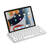 Omoton KB088 Wireless iPad keyboard with tablet holder (silver)