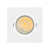 LED Downlight A 5068Q T FLAT BIO, eckig, 38°, 8W, 4000K, IP40, dimmbar, weiß matt