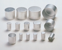 16mm Aluminium caps pure aluminium