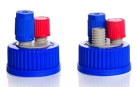 Flexible connecting system for DURAN® GL 45 flasks Description Screw cap GL 45 3 port x GL 14