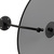 Miroir de contrôle / miroir de surveillance / miroir industriel "Convexe" | 300 mm