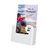 Porte-brochures / Porte-brochures mural / Porte-brochures de table / Porte-brochures "Color | blanc A4 40 mm