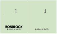 Bonblock 100BL grün URSUS Bb100 094063011 105x53q