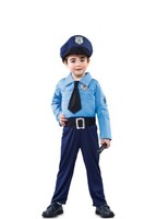 Disfraz de Policía con corbata para niño 10-12A